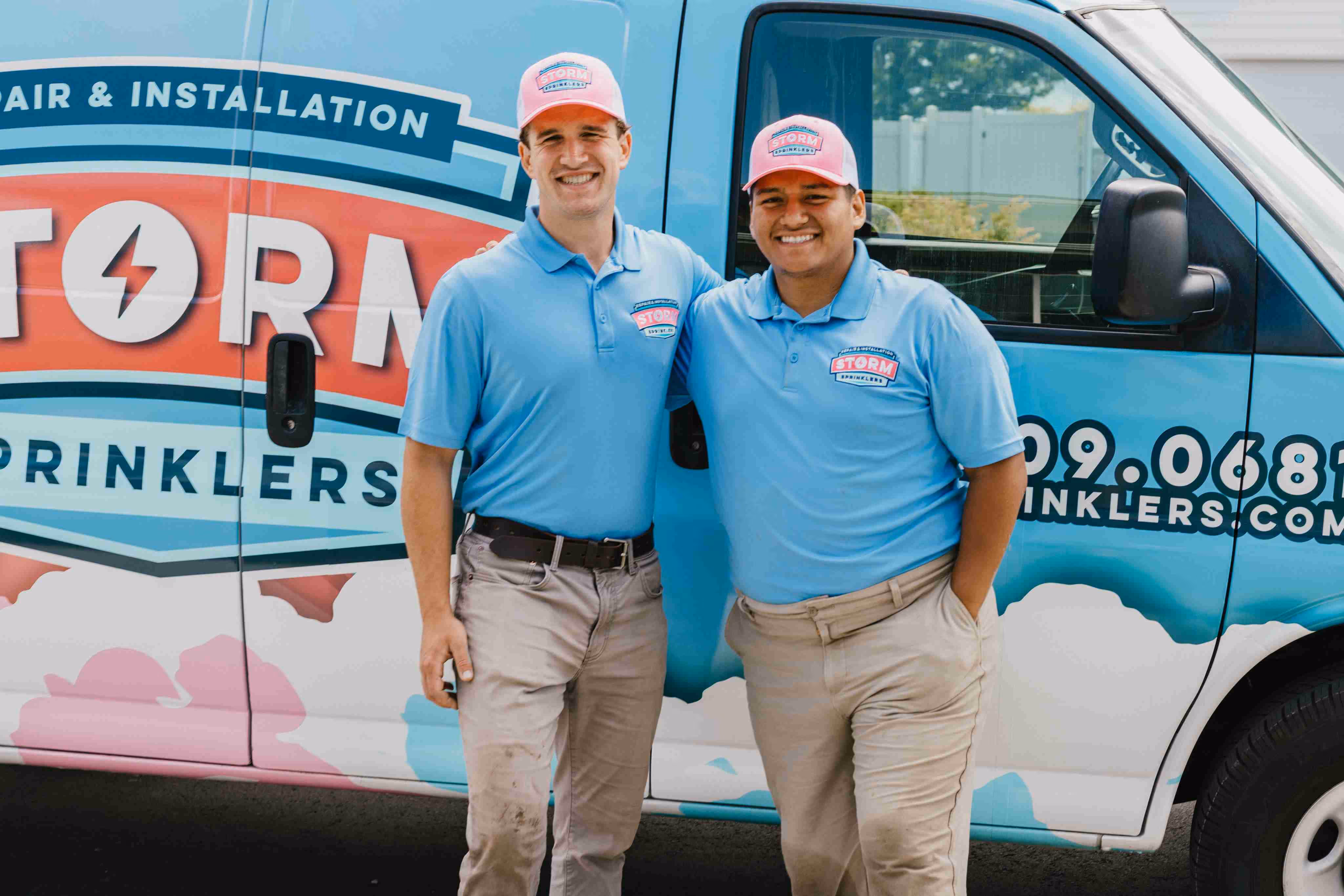 Storm Sprinklers irrigation team serving Utah County and Salt Lake County